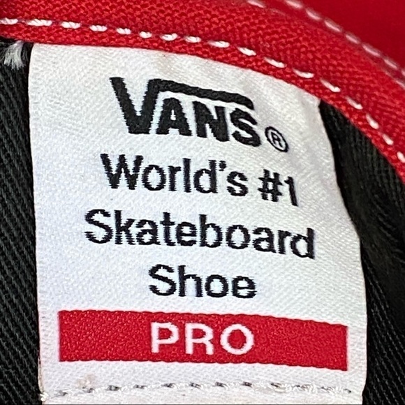Vans Chima Ferguson Pro Skate Shoe Racing Red‎  Size 8 Women - Picture 13 of 14